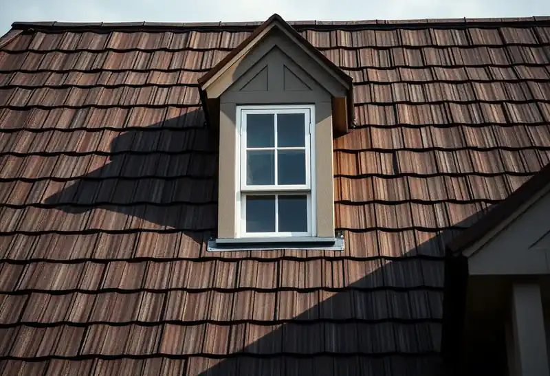 Illustration of roofing, as found in 1949-era homes